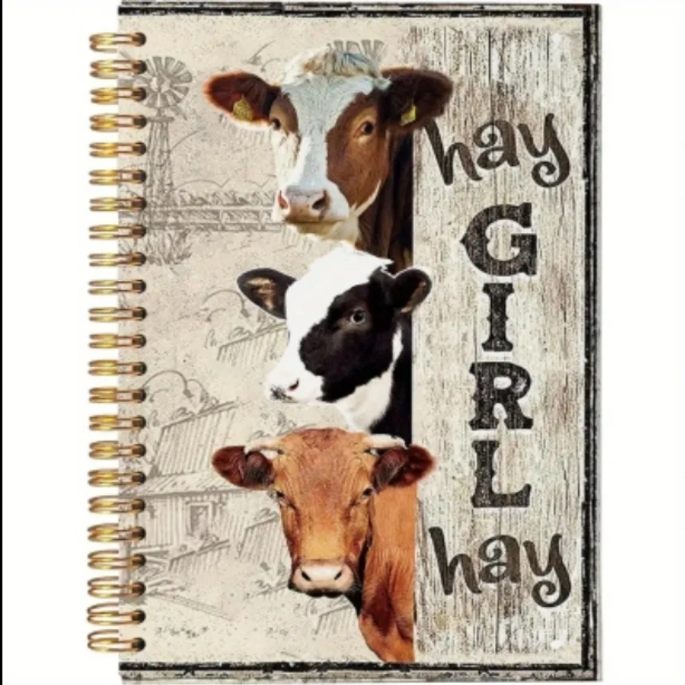 Choice of a Small Cow, Giraffe Or Mermaid Journal